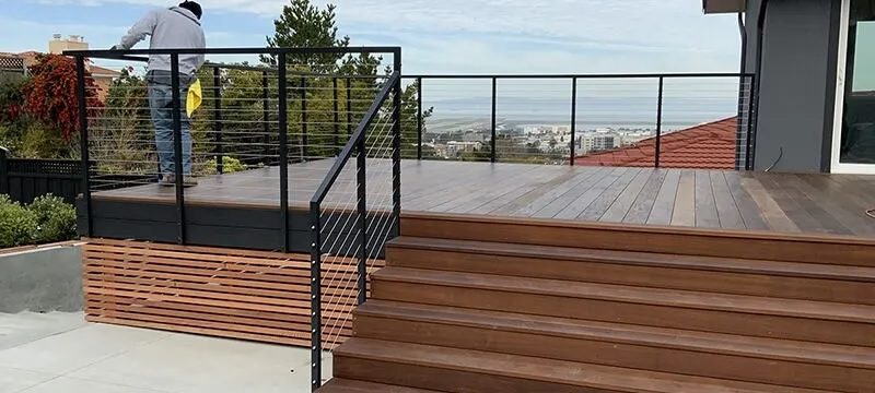 Laguna Niguel Cable Railing Installation